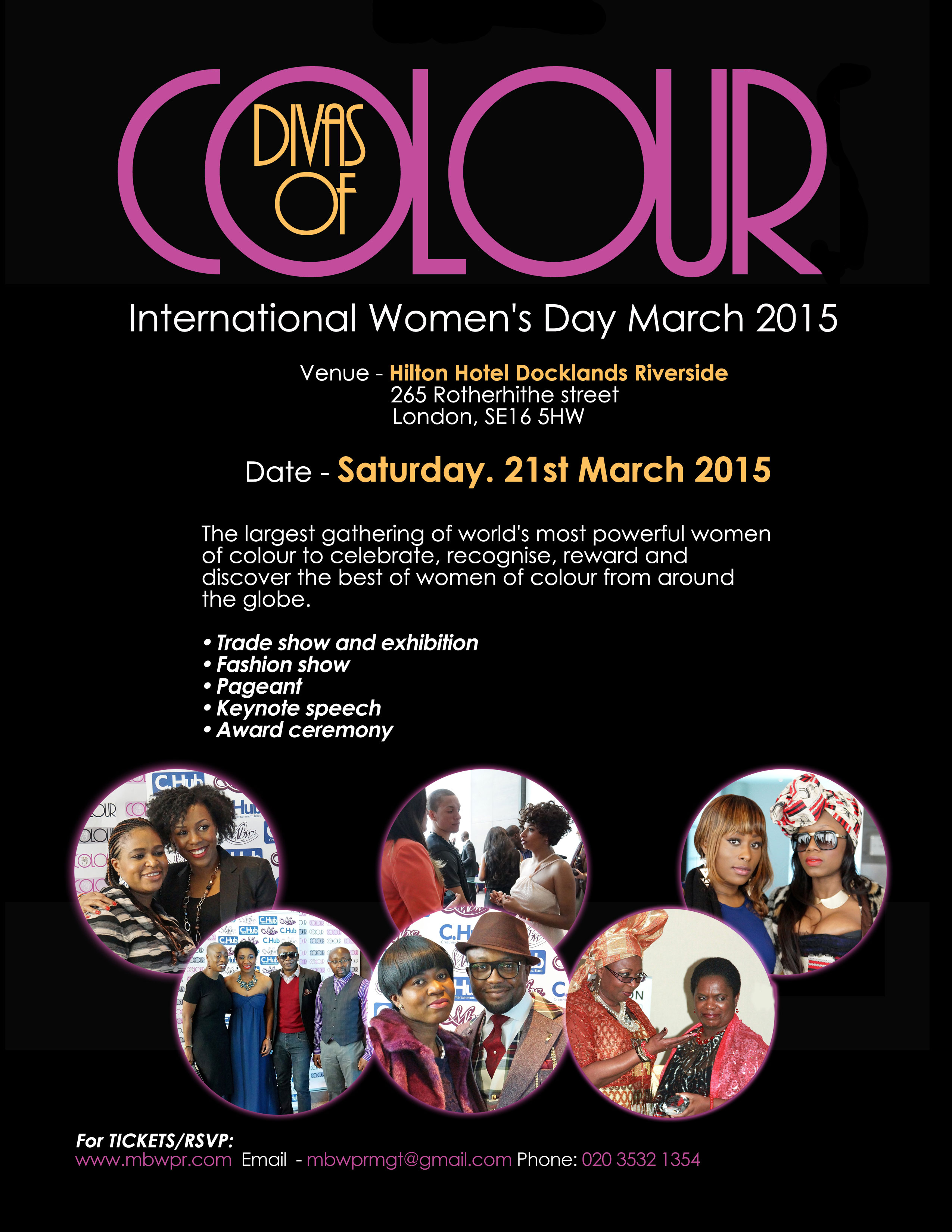Emeka Anyanwu endorses Divas of colour 2015
